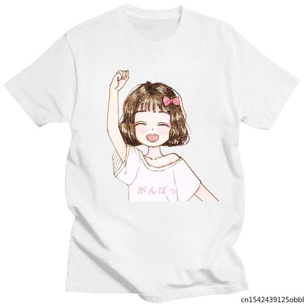 women's t-shirt summer refueling smiling girl print short-sleeved daily simple casual round neck top, White
women's t-shirt summer refueling smiling girl print short-sleeved daily simple casual round neck top, White