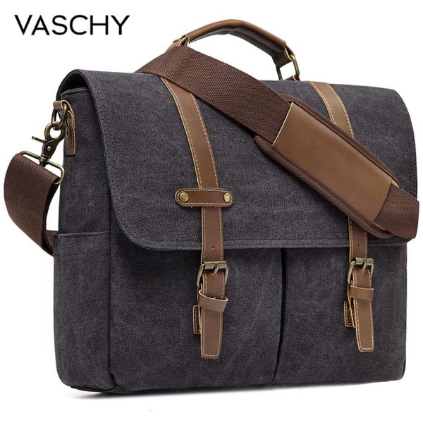 designer briefcasevaschy vintage men briefcase water resistant canvas messenger bag for 15 in lapbusiness satchel padded shoulder bags male
designer briefcasevaschy vintage men briefcase water resistant canvas messenger bag for 15 in lapbusiness satchel padded shoulder bags male