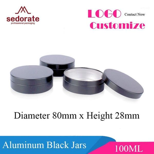 sedorate 20 pcs/lot black aluminum round jars for carbon powder 100ml hair wax 100g containers metal case mc8028
sedorate 20 pcs/lot black aluminum round jars for carbon powder 100ml hair wax 100g containers metal case mc8028