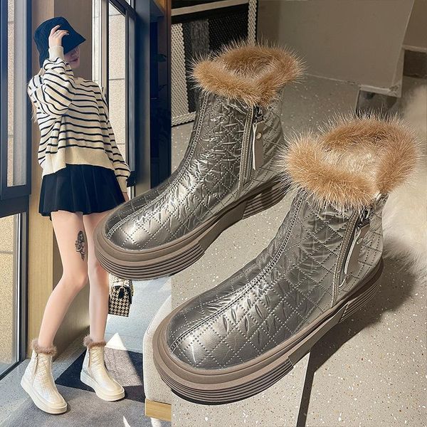 boots winter the snow womens shoes fashion 2021 plush casual plus velvet thicken breathable keep warm zipper pu, Black
boots winter the snow womens shoes fashion 2021 plush casual plus velvet thicken breathable keep warm zipper pu, Black