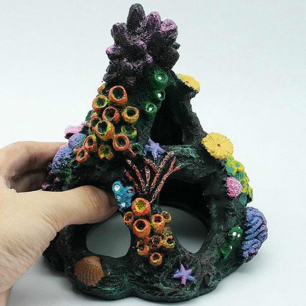decorations artificial aquarium decoration coral reef cave fish tank hollow rock house ornament for shrimp hinding
decorations artificial aquarium decoration coral reef cave fish tank hollow rock house ornament for shrimp hinding