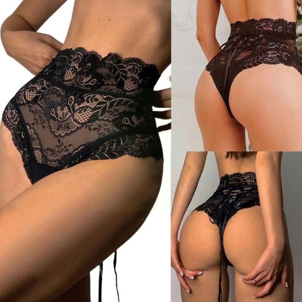 women's panties women girls lace high waist cotton underwear lingerie tie black briefs seamless trim w1f7, Black;pink
women's panties women girls lace high waist cotton underwear lingerie tie black briefs seamless trim w1f7, Black;pink