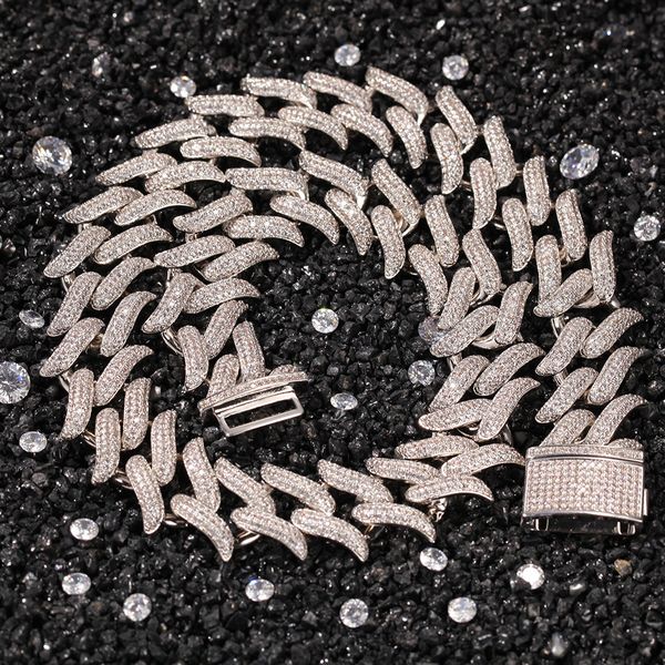 iced out thorns cuban link chain silver mens gold chains necklace punk rock fashion hip hop jewelry 20mm 18inch
iced out thorns cuban link chain silver mens gold chains necklace punk rock fashion hip hop jewelry 20mm 18inch