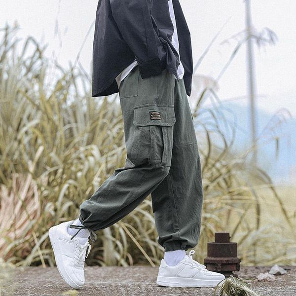 male solid elastic waist straight loose sports running pants joggers casual autumn men hip hop harem jogge men's, Black
male solid elastic waist straight loose sports running pants joggers casual autumn men hip hop harem jogge men's, Black