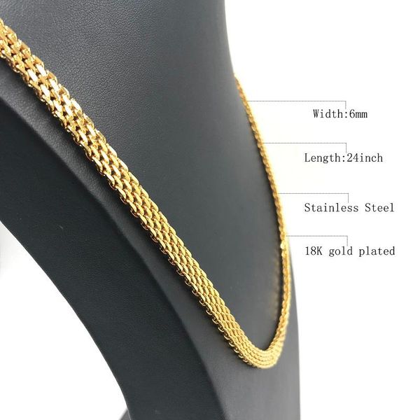 chains mesh necklace cuban link for men women stainless steel choker curb gold color fashion statement collar, Silver
chains mesh necklace cuban link for men women stainless steel choker curb gold color fashion statement collar, Silver