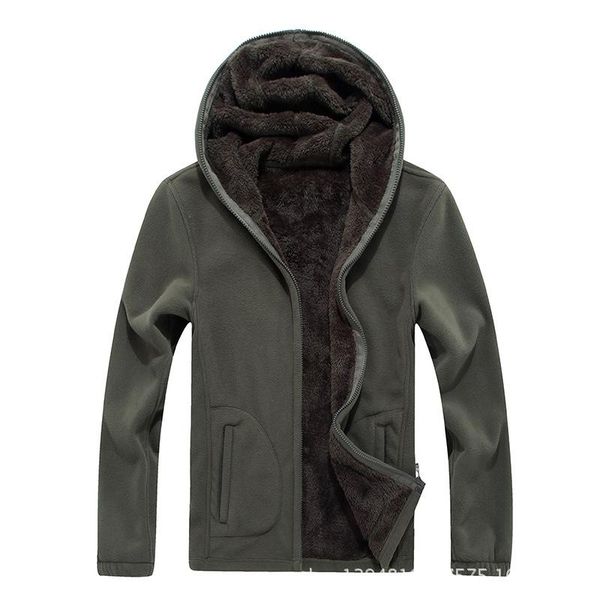 men's jackets designer xl 8xl fleece casual jacket hooded male warm sweatshirt thermal coats men solid thickened outwear 1563, Black;brown
men's jackets designer xl 8xl fleece casual jacket hooded male warm sweatshirt thermal coats men solid thickened outwear 1563, Black;brown