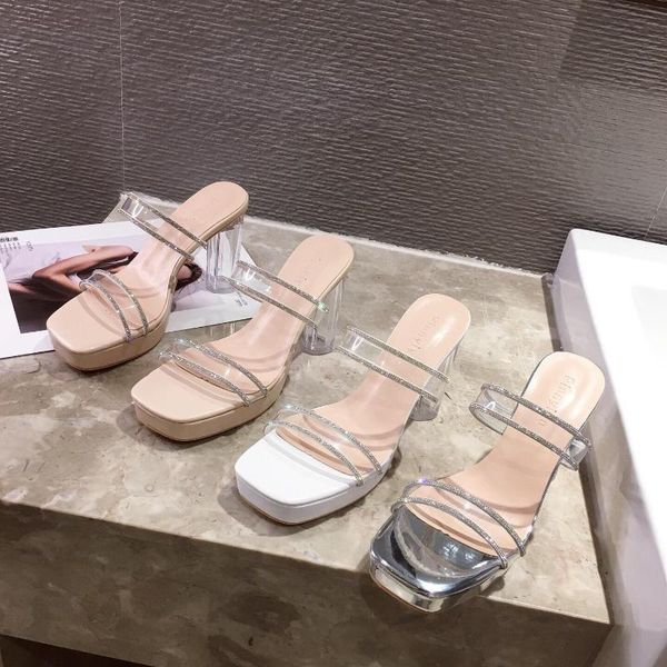 slippers high-heeled shoes lady casual square heel slides slipers women jelly flip flops luxury block summer glitter 9jy2, Black
slippers high-heeled shoes lady casual square heel slides slipers women jelly flip flops luxury block summer glitter 9jy2, Black