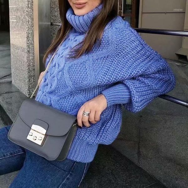 casual high collar knitted sweater loose white women's pullover autumn winter geometric pattern fashion 2021 sweaters, White;black
casual high collar knitted sweater loose white women's pullover autumn winter geometric pattern fashion 2021 sweaters, White;black