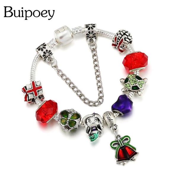 charm bracelets buipoey christmas bell for women cartoon tortoise beauty fish princess beaded bracelet & bangle xmas gifts, Golden;silver
charm bracelets buipoey christmas bell for women cartoon tortoise beauty fish princess beaded bracelet & bangle xmas gifts, Golden;silver
