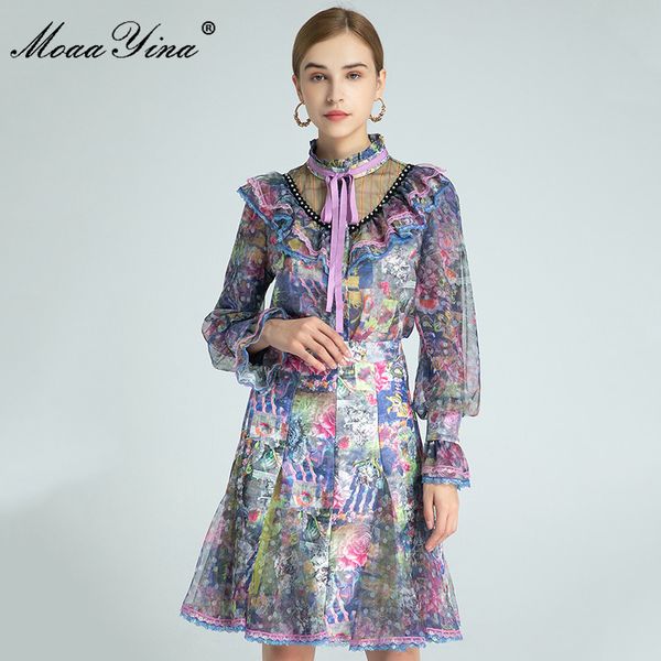 fashion set spring women's stand collar beaded lace ruffles flare sleeve blouses +floral-print skirt two-piece s 210524, White
fashion set spring women's stand collar beaded lace ruffles flare sleeve blouses +floral-print skirt two-piece s 210524, White