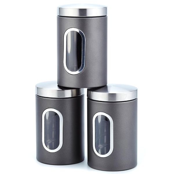 storage bottles & jars luda 3pcs 11x16.5cm stainless steel tank high-grade fresh-keeping sealed coffee canisters box creatives ho
storage bottles & jars luda 3pcs 11x16.5cm stainless steel tank high-grade fresh-keeping sealed coffee canisters box creatives ho