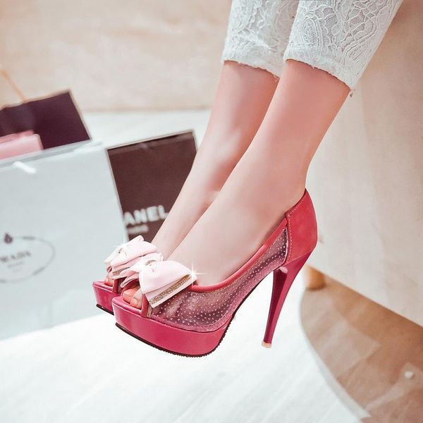 dress shoes women high heels zapatos de mujer mesh (air mesh) peep toe spring/autumn butterfly-knot, Black
dress shoes women high heels zapatos de mujer mesh (air mesh) peep toe spring/autumn butterfly-knot, Black