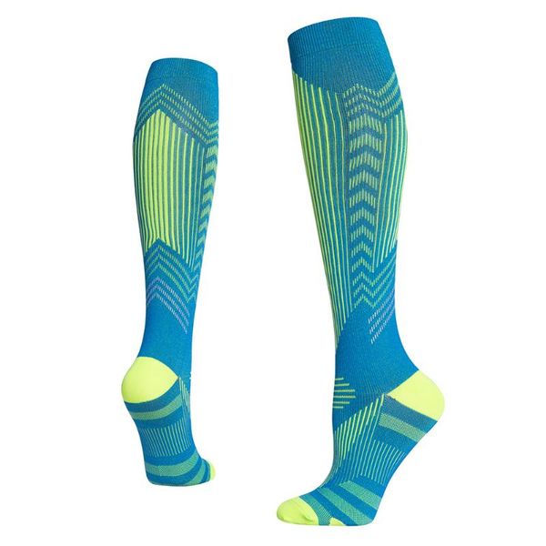sports socks 1pairs compression stockings with reflective strip cycling running athletic edema varicose circulation over knee, Black
sports socks 1pairs compression stockings with reflective strip cycling running athletic edema varicose circulation over knee, Black