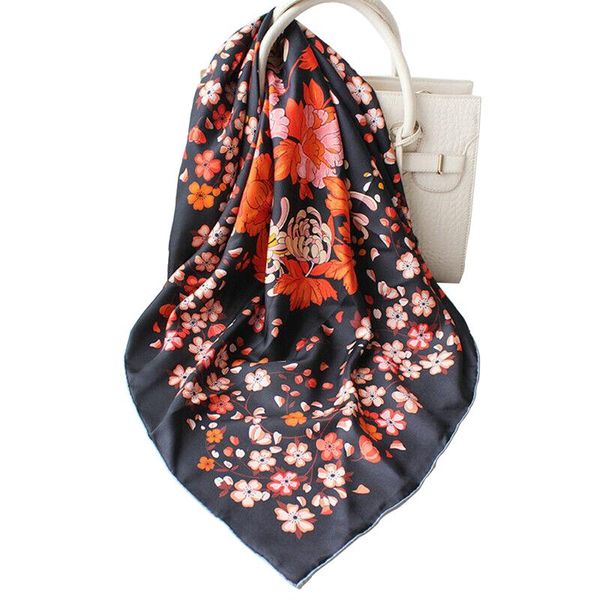scarves 100% silk scarf women fashion twill kerchief flower print shawl hijab head neck hair square headband bandana 90*90cm, Blue;gray
scarves 100% silk scarf women fashion twill kerchief flower print shawl hijab head neck hair square headband bandana 90*90cm, Blue;gray