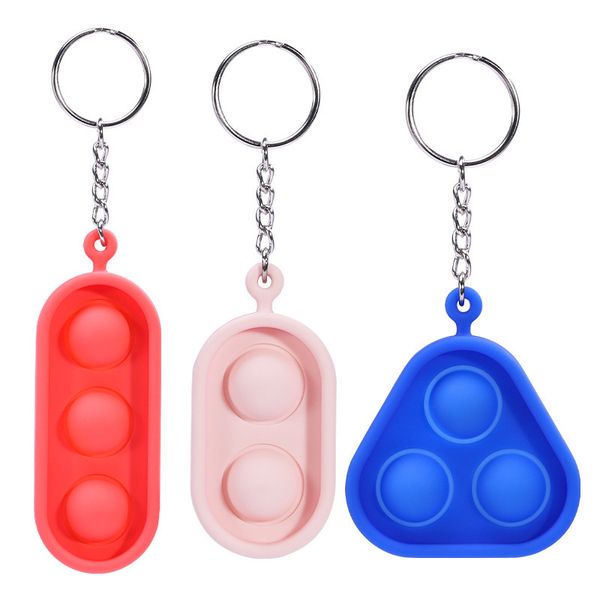 mini rainbow deratization pioneer key chain finger bubble decompression vent fingertip exercise pendant toy
mini rainbow deratization pioneer key chain finger bubble decompression vent fingertip exercise pendant toy