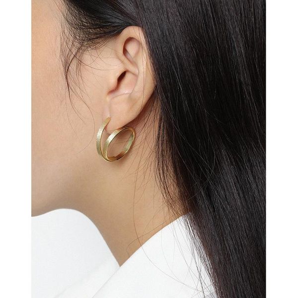 hoop & huggie chozon s925 sterling silver all-matched geometric brushed surface stud earring for women girls classic jewelry brincos gift, Golden;silver
hoop & huggie chozon s925 sterling silver all-matched geometric brushed surface stud earring for women girls classic jewelry brincos gift, Golden;silver