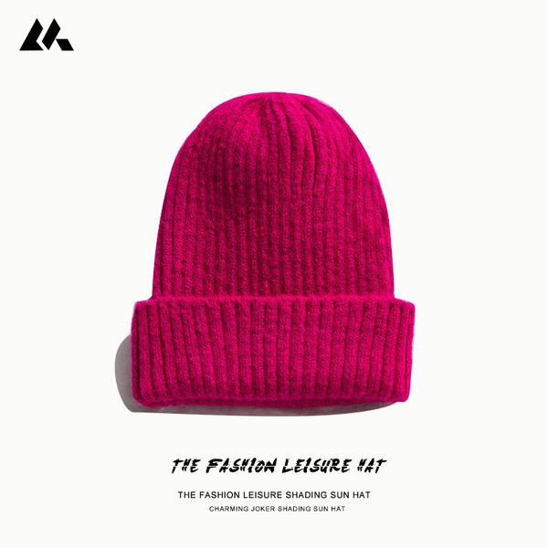 hat women's warm wool in autumn winter men's women's versatile pullover knitted thickened ear protection cold hat, Black;white
hat women's warm wool in autumn winter men's women's versatile pullover knitted thickened ear protection cold hat, Black;white