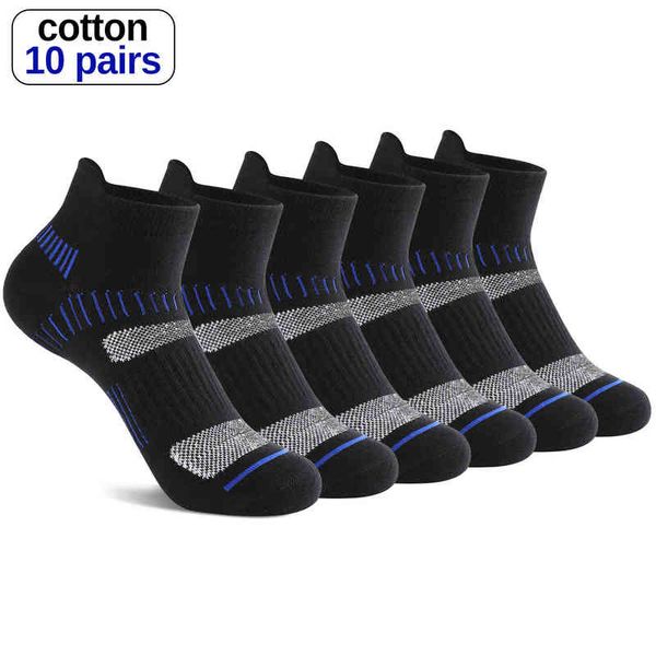 men ankle socks10 pair cotton athletic cushioned breathable casual sports socks male short socks size38-48 220105, Black
men ankle socks10 pair cotton athletic cushioned breathable casual sports socks male short socks size38-48 220105, Black