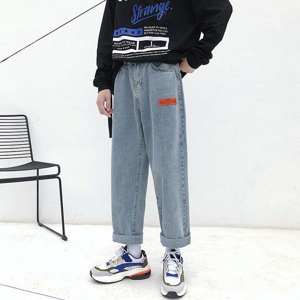 mens korean fashoins harem blue jeans pants 2021 vintage straight harajuku baggy belt denim men's
mens korean fashoins harem blue jeans pants 2021 vintage straight harajuku baggy belt denim men's