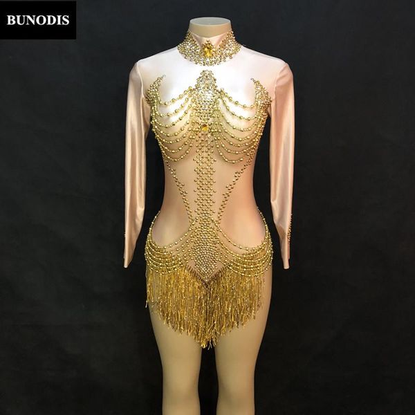 women's jumpsuits & rompers zd378 women skin color bodysuit gold tassel sparkling crystals jumpsuit nightclub party stage wear dancer s, Black;white
women's jumpsuits & rompers zd378 women skin color bodysuit gold tassel sparkling crystals jumpsuit nightclub party stage wear dancer s, Black;white