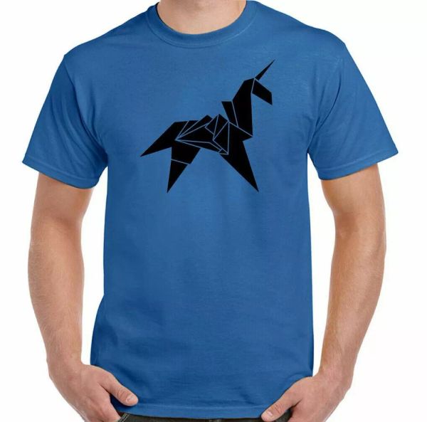 blade runner origami unicorn t-shirt sci-fi tyrell corp 80's retro movie top, White;black
blade runner origami unicorn t-shirt sci-fi tyrell corp 80's retro movie top, White;black