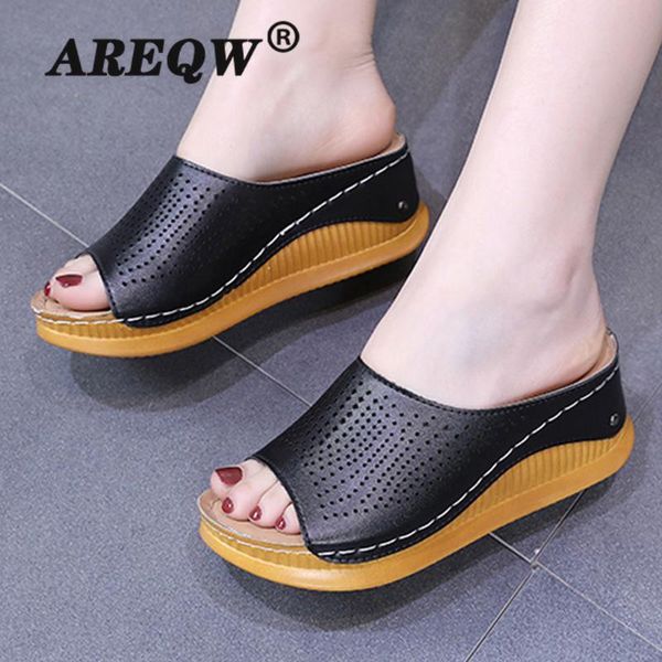 wedges sandals women summer shoes fashion hollow out peep toe platform split high heels slippers, Black
wedges sandals women summer shoes fashion hollow out peep toe platform split high heels slippers, Black