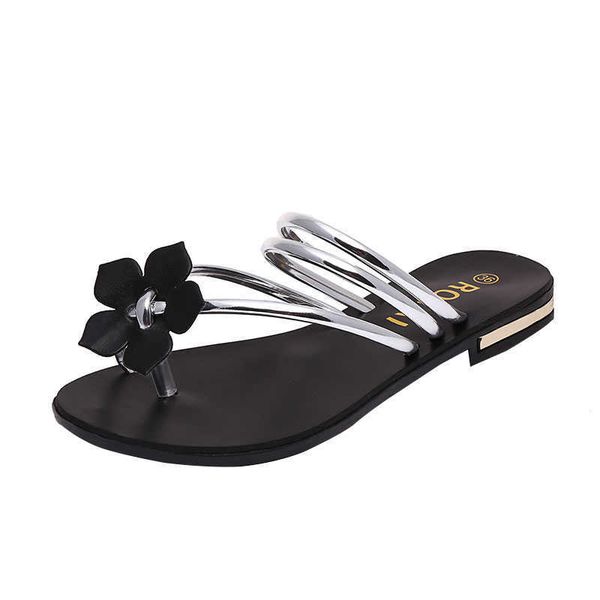 summer flower flip-flop wear fashion seaside clip foot sandals two wear sandals size 35-40 breathable non-slip 210611, Black
summer flower flip-flop wear fashion seaside clip foot sandals two wear sandals size 35-40 breathable non-slip 210611, Black