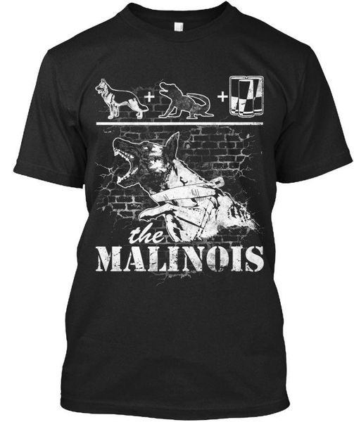 men's t-shirts 2021 fashion summer style k-9 the malinois standard t-shirt tee shirt, White;black 
men's t-shirts 2021 fashion summer style k-9 the malinois standard t-shirt tee shirt, White;black