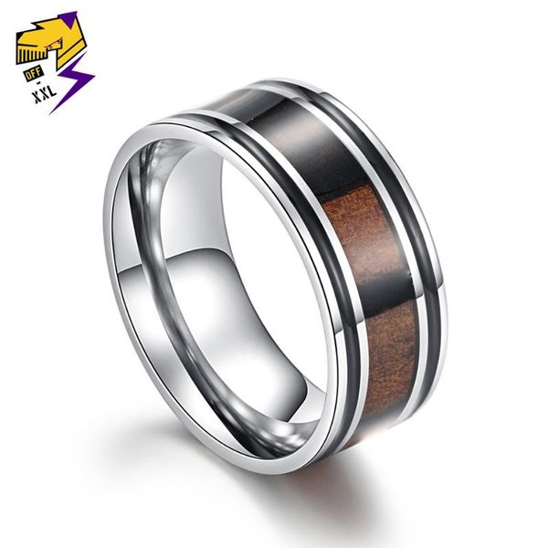 wedding rings vintage wooden for male silver titanium steel wood grain bands engagement ring cool staff women fashion jewelry, Slivery;golden
wedding rings vintage wooden for male silver titanium steel wood grain bands engagement ring cool staff women fashion jewelry, Slivery;golden
