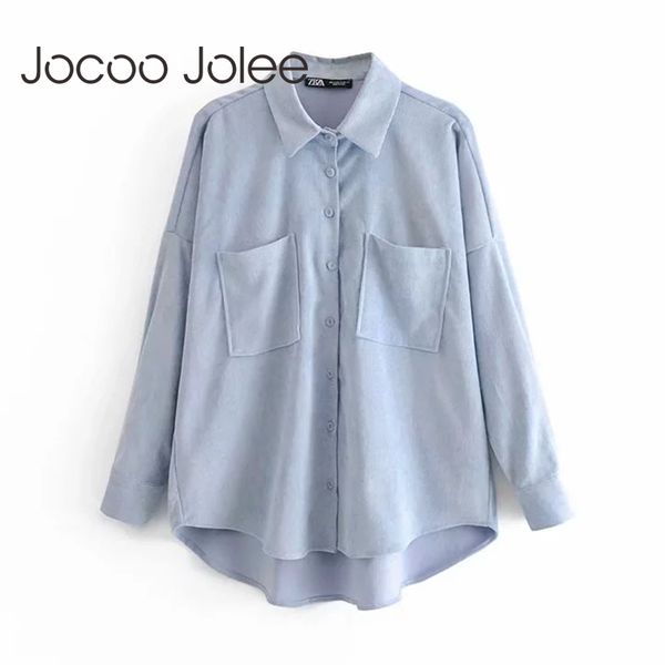 england style oversize corduroy shirt women spring long sleeve pockets loose blouse boyfriend and blouses 210428, White
england style oversize corduroy shirt women spring long sleeve pockets loose blouse boyfriend and blouses 210428, White