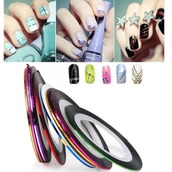 multicolor rolls strip striping tape line wrap tips decoration sticker diy nail art manicure professional 1, Black
multicolor rolls strip striping tape line wrap tips decoration sticker diy nail art manicure professional 1, Black