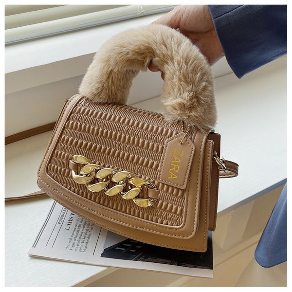 luxury handbags 2021 and winter new hairy portable fashion single shoulder messenger chain pu women's bag
luxury handbags 2021 and winter new hairy portable fashion single shoulder messenger chain pu women's bag