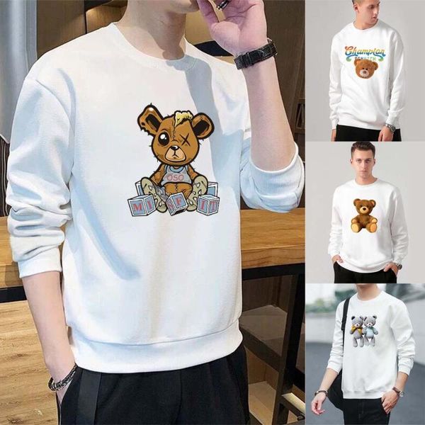 men's hoodies & sweatshirts hoodie long sleeve o-neck pullover cute bear print series breathable harajuku sweatshirt boys casual sports, Black
men's hoodies & sweatshirts hoodie long sleeve o-neck pullover cute bear print series breathable harajuku sweatshirt boys casual sports, Black