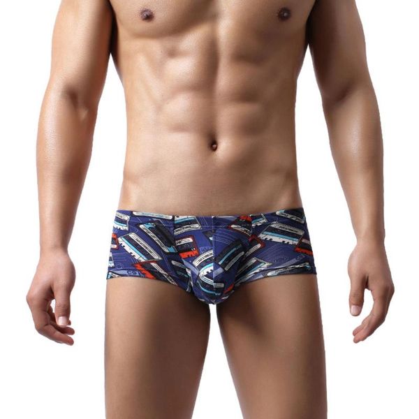 mens briefs lingerie underwear casual polyester sports boxer shorts printed low waist bulge pouch panties underpants men's g-strings, Black;brown
mens briefs lingerie underwear casual polyester sports boxer shorts printed low waist bulge pouch panties underpants men's g-strings, Black;brown