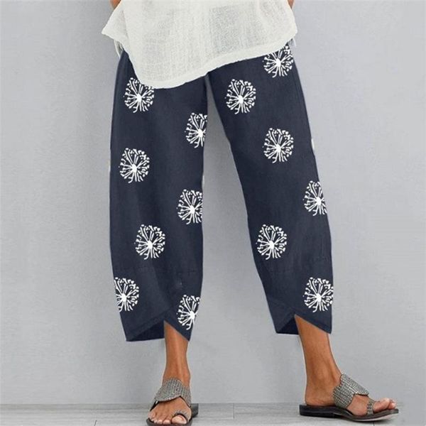women's pants & capris summer casual floral print vintage wide leg loose irregular hem polyester printed elastic waist women trousers, Black;white
women's pants & capris summer casual floral print vintage wide leg loose irregular hem polyester printed elastic waist women trousers, Black;white