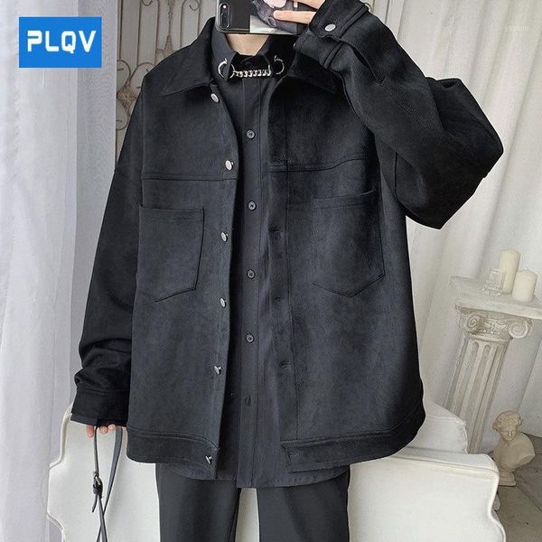 suede lapel jacket men's korean fashion cool autumn coat casual versatile jackets, Black;brown
suede lapel jacket men's korean fashion cool autumn coat casual versatile jackets, Black;brown