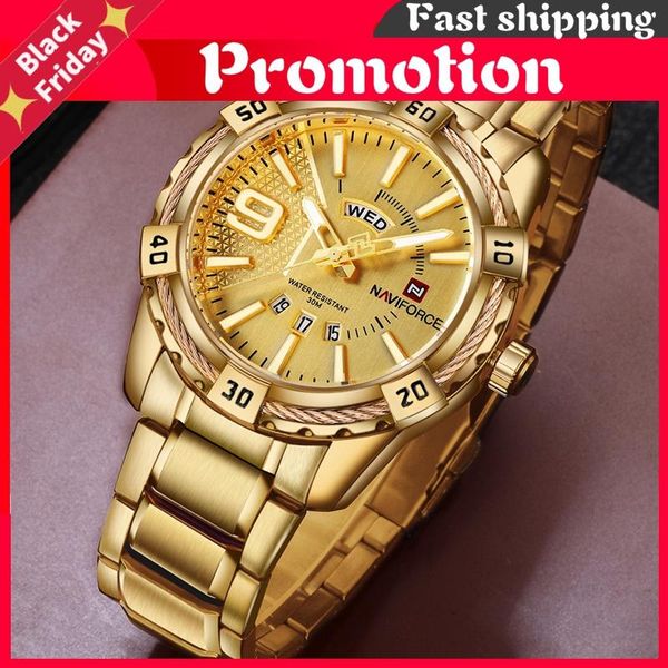 wristwatches mens sport watch gold full steel quartz watches men date waterproof military clock man relogio masculino, Slivery;brown
wristwatches mens sport watch gold full steel quartz watches men date waterproof military clock man relogio masculino, Slivery;brown
