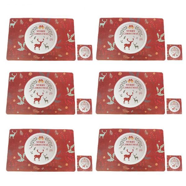 mats & pads 12pcs merry christmas placemat coasters set dining table bowl cup pad year noel xmas gifts decoration
mats & pads 12pcs merry christmas placemat coasters set dining table bowl cup pad year noel xmas gifts decoration