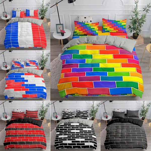 bedding sets color bricks ceramic tile 3d printed comforter set kid duvet cover luxury full single bed 2/3 pcs
bedding sets color bricks ceramic tile 3d printed comforter set kid duvet cover luxury full single bed 2/3 pcs