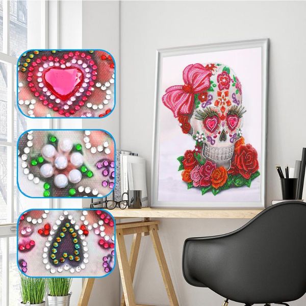 diamond painting skull diy 5d partial drill cross stitch kits crystal rhinestone of picture serial special shaped paint
diamond painting skull diy 5d partial drill cross stitch kits crystal rhinestone of picture serial special shaped paint