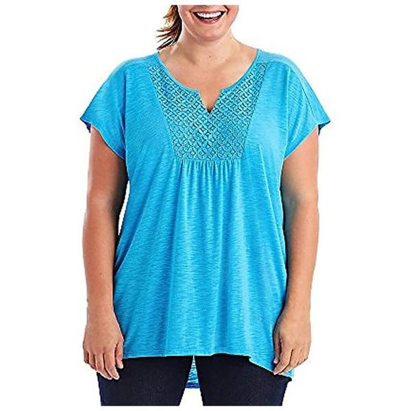 women's blouses & shirts casual v-neck blouse pullover loose high-low hem t-shirt womens and summer, White
women's blouses & shirts casual v-neck blouse pullover loose high-low hem t-shirt womens and summer, White