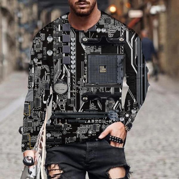 men's t-shirts motherboard long t shirt 3d print sleeve gym black panel graphic tees pattern men/women cool tee funny top, White;black
men's t-shirts motherboard long t shirt 3d print sleeve gym black panel graphic tees pattern men/women cool tee funny top, White;black