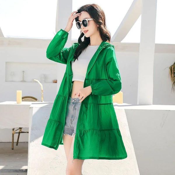 women's jackets women thin coat casual summer sun protection clothes female hooded cardigan long sleeve blouse woman elegant r939, Black;brown
women's jackets women thin coat casual summer sun protection clothes female hooded cardigan long sleeve blouse woman elegant r939, Black;brown