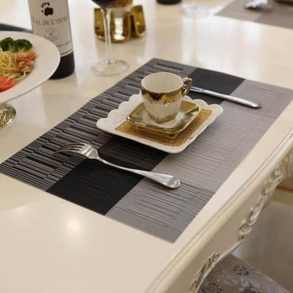mats & pads whq 4pcs 40x30cm placemats pvc dining table mat disc bowl coasters waterproof cloth pad modern non-slip
mats & pads whq 4pcs 40x30cm placemats pvc dining table mat disc bowl coasters waterproof cloth pad modern non-slip