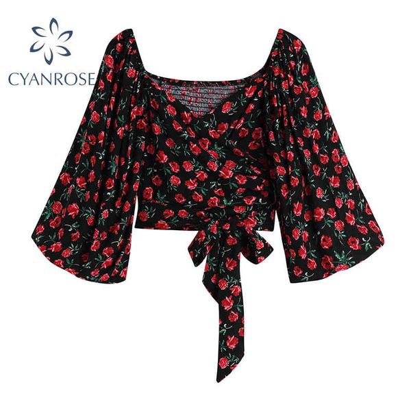 streetwear floral print bow lace up blouse women summer new vintage puff long sleeve v neck shirt tide all-match sweet 210417, White
streetwear floral print bow lace up blouse women summer new vintage puff long sleeve v neck shirt tide all-match sweet 210417, White