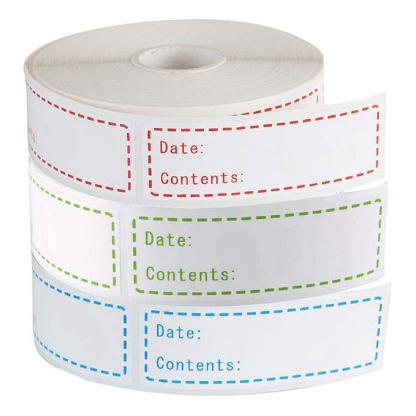 storage bottles & jars 200/500pcs/roll self-adhesive removable er refrigerator food paper sticker labels white stickers
storage bottles & jars 200/500pcs/roll self-adhesive removable er refrigerator food paper sticker labels white stickers