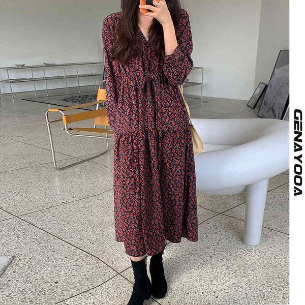 genayooa v neck women dress long sleeve casual floral woman party night vintage streetwear ladies dresses chirstmas 210417, Black;gray
genayooa v neck women dress long sleeve casual floral woman party night vintage streetwear ladies dresses chirstmas 210417, Black;gray
