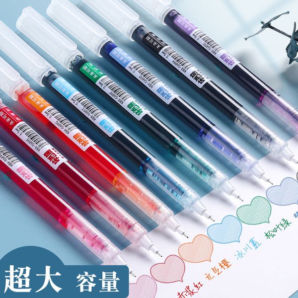 painting pens kaba bear notebook artifact color neutral quick drying straight liquid ball pen 0.5mm primary school student needle tube, Black;red
painting pens kaba bear notebook artifact color neutral quick drying straight liquid ball pen 0.5mm primary school student needle tube, Black;red