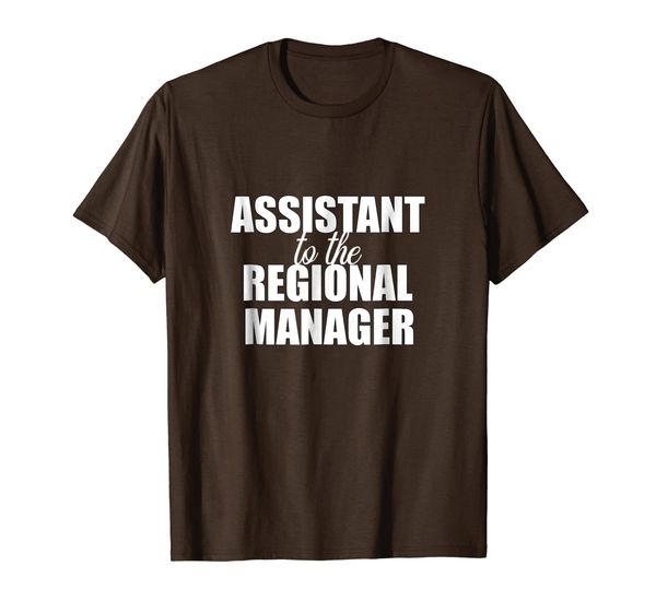 assistant to the regional manager t-shirt gift, White;black 
assistant to the regional manager t-shirt gift, White;black