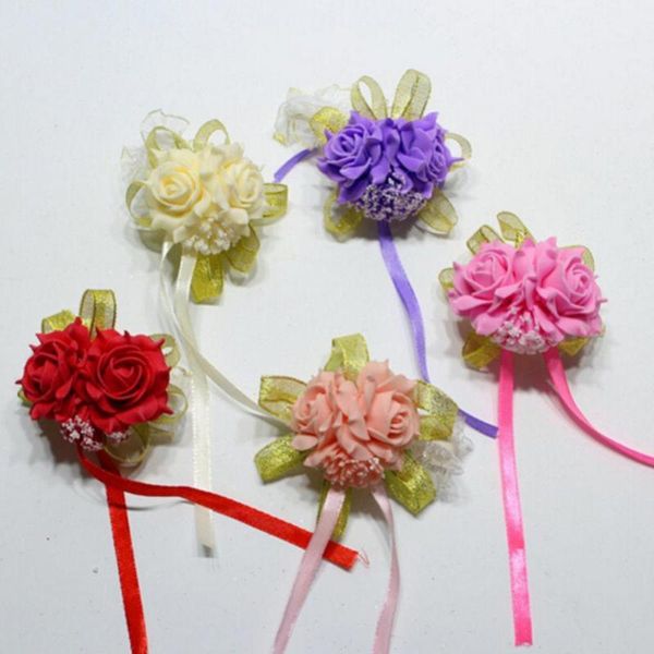 decorative flowers & wreaths hand flower foam rose bridal bridesmaid wrist corsage wedding party ribbon exquisite bracelet
decorative flowers & wreaths hand flower foam rose bridal bridesmaid wrist corsage wedding party ribbon exquisite bracelet